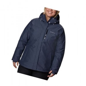 Columbia Alpine Action Omni-Heat Plus Size Mont Kadın Lacivert | 35927-GLUD
