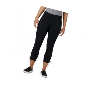 Columbia Anytime Casual Ankle Pant Pantolon Kadın Siyah | 05429-WUHS