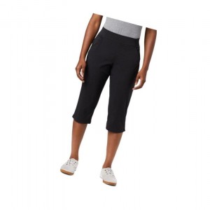 Columbia Anytime Casual Capri Pantolon Kadın Siyah | 94280-SRAI