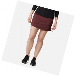 Columbia Anytime Casual Kısa Etek Kadın Bordo | 89217-YICM