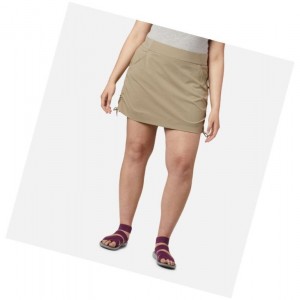 Columbia Anytime Casual Plus Size Kısa Etek Kadın Kahverengi | 71593-KETI