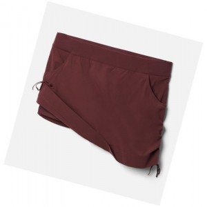 Columbia Anytime Casual Plus Size Kısa Etek Kadın Bordo | 36829-BVWS