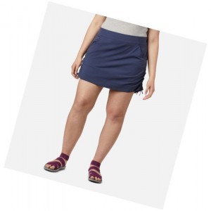 Columbia Anytime Casual Plus Size Kısa Etek Kadın Lacivert | 29741-AKNO