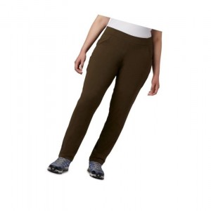 Columbia Anytime Casual Pull On Plus Size Pantolon Kadın Zeytin Yeşili | 39654-JCRU