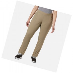 Columbia Anytime Casual Pull On Plus Size Pantolon Kadın Kahverengi | 13068-VFHA