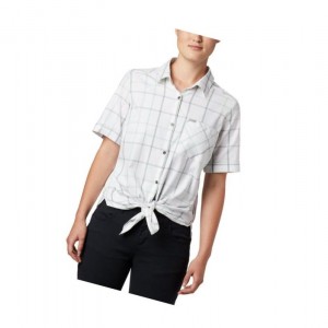 Columbia Anytime Casual Stretch Short Sleeve Gömlek Kadın Nane Renkli | 67823-LTGM