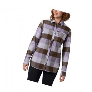 Columbia Anytime II Stretch Long Sleeve Gömlek Kadın Renkli | 20758-EQSD
