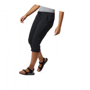 Columbia Anytime Outdoor Capri Pantolon Kadın Siyah | 78214-YKAZ