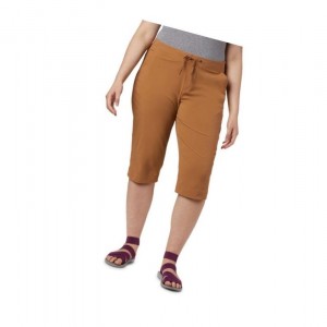 Columbia Anytime Outdoor Capri Plus Sizes Pantolon Kadın Kahverengi | 91570-QCKZ