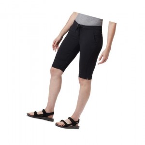 Columbia Anytime Outdoor Long Şort Kadın Siyah | 56479-KWBE