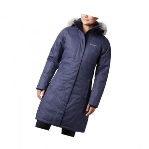 Columbia Apres Arson II Long Down Mont Kadın Lacivert | 17528-ZWMJ
