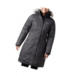 Columbia Apres Arson II Long Down Mont Kadın Siyah | 12964-RUGM