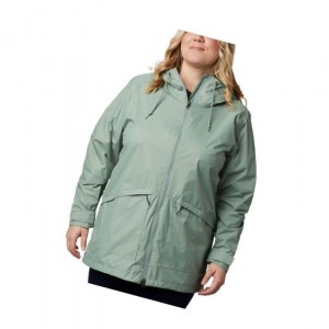 Columbia Arcadia Casual Plus Size Mont Kadın Açık Yeşil | 97236-WLVB