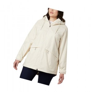 Columbia Arcadia Casual Plus Size Mont Kadın Krema | 10856-ZCFD