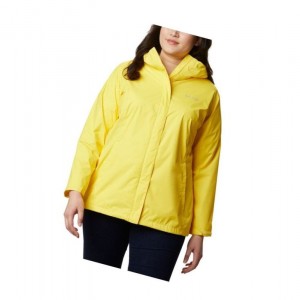 Columbia Arcadia II Plus Size Mont Kadın Sarı | 50871-GCXU