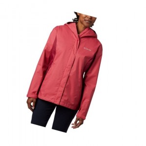 Columbia Arcadia II Rain Mont Kadın Pembe Kırmızı Mor | 42679-KHUT