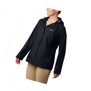 Columbia Arcadia II Rain Mont Kadın Siyah | 24695-QLEW