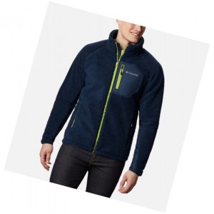 Columbia Archer Ridge Sherpa Fleece Mont Erkek Lacivert | 08154-PABM