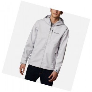 Columbia Ascender Hooded Softshell Mont Erkek Gri | 38659-LCTZ