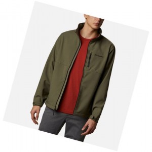 Columbia Ascender Softshell Tall Mont Erkek Gri Yeşil | 03962-LGXK