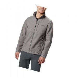 Columbia Ascender Softshell Tall Mont Erkek Gri | 03614-VISR