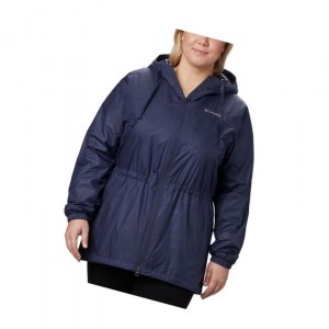 Columbia Auroras Wake III Mid Plus Size Mont Kadın Lacivert | 28459-FNKM