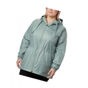 Columbia Auroras Wake III Mid Plus Size Mont Kadın Yeşil | 85269-KPSB
