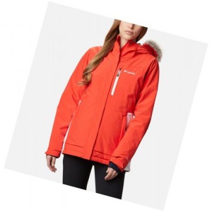 Columbia Ava Alpine Insulated Mont Kadın Turuncu Beyaz | 52170-DIBM