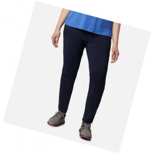 Columbia Back Beauty II Slim Plus Size Pantolon Kadın Lacivert | 46127-ZXKI
