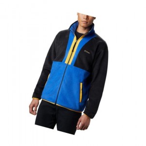 Columbia Back Bowl Full Zip Fleece Mont Erkek Siyah | 90184-AKCY
