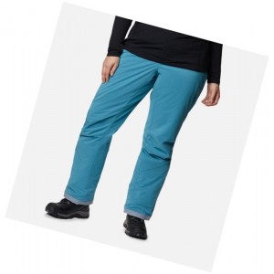 Columbia Backslope Insulated Plus Size Pantolon Kadın Mavi | 95032-NAQK