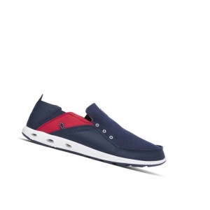 Columbia Bahama Vent PFG Wide Tekne Ayakkabısı Erkek Lacivert | 17580-UXGS