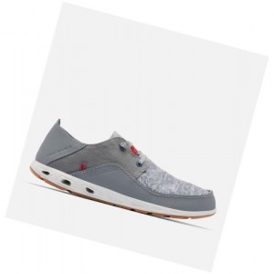 Columbia Bahama Vent Relaxed PFG Tekne Ayakkabısı Erkek Gri | 59647-KOCZ