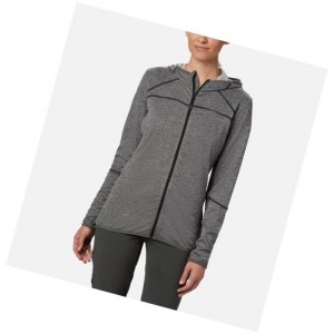 Columbia Baker Valley Hooded Fleece Mont Kadın Siyah | 96450-BQJZ