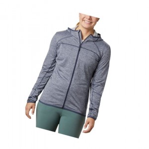 Columbia Baker Valley Hooded Fleece Mont Kadın Lacivert | 60139-XEWR
