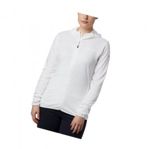 Columbia Baker Valley Hooded Fleece Mont Kadın Beyaz | 93526-MVYE