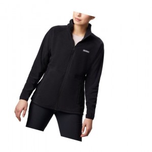 Columbia Basin Trail Fleece Full Zip Top Mont Kadın Siyah | 65947-IMDN