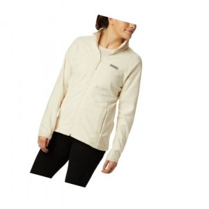 Columbia Basin Trail Fleece Full Zip Top Mont Kadın Krema | 85304-LOWM