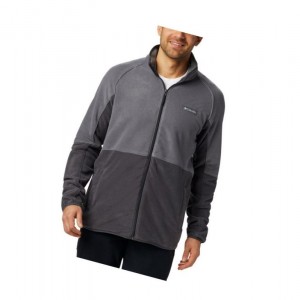 Columbia Basin Trail Full Zip Fleece Big Mont Erkek Koyu Gri | 84910-LNOT