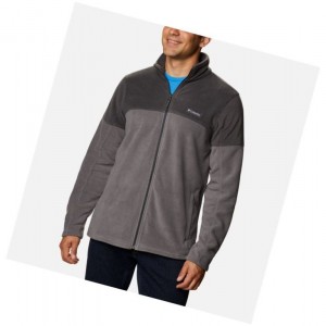 Columbia Basin Trail III Full Zip Fleece Mont Erkek Gri | 18237-KDWX