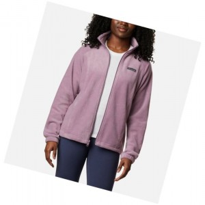 Columbia Benton Springs Full Zip Fleece Petite Mont Kadın Mor | 83401-HYZL