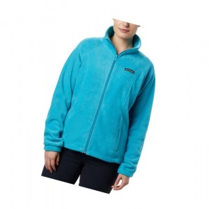 Columbia Benton Springs Full Zip Fleece Mont Kadın Mavi | 81593-NWRS