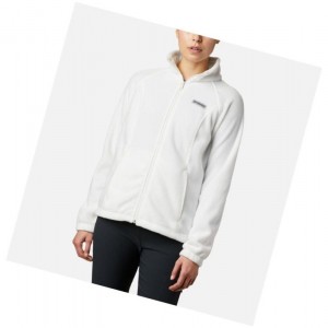Columbia Benton Springs Full Zip Fleece Mont Kadın Krema | 68934-YEFV
