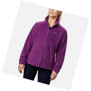 Columbia Benton Springs Full Zip Fleece Mont Kadın Kahverengi | 85263-KMTZ