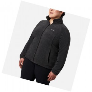 Columbia Benton Springs Full Zip Plus Size Mont Kadın Gri | 51732-UBOE