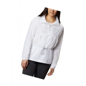 Columbia Berg Lake Anorak Mont Kadın Beyaz | 45312-SQWD
