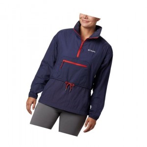 Columbia Berg Lake Anorak Mont Kadın Lacivert | 01384-LVIQ