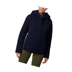 Columbia Boundary Bay Hybrid Short Mont Kadın Lacivert | 98105-LYMW