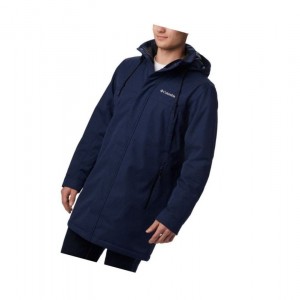 Columbia Boundary Bay Long Insulated Mont Erkek Lacivert | 96243-NEXB
