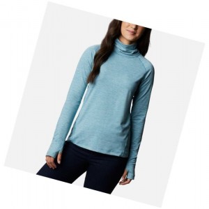 Columbia Bryce Canyon II Turtleneck Sweatshirt Kadın Mavi | 97342-JPYB